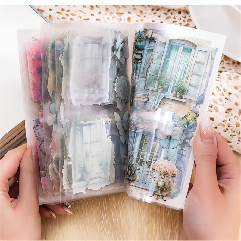 

20piece_set Retro Stickers Sacred Book Series British Dream Handbook DIY Decorative Material Scrapbook - AliExpress 15