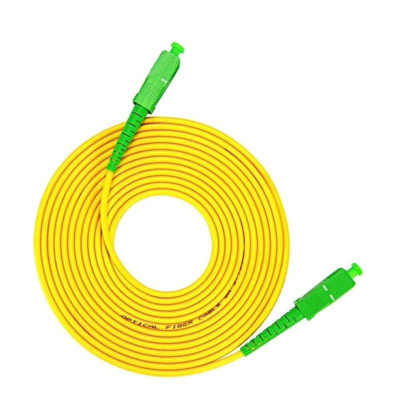 SCAPC - SCAPC Fiber Optic SC/APC-SC/APC Patchcord 5 meter simplex