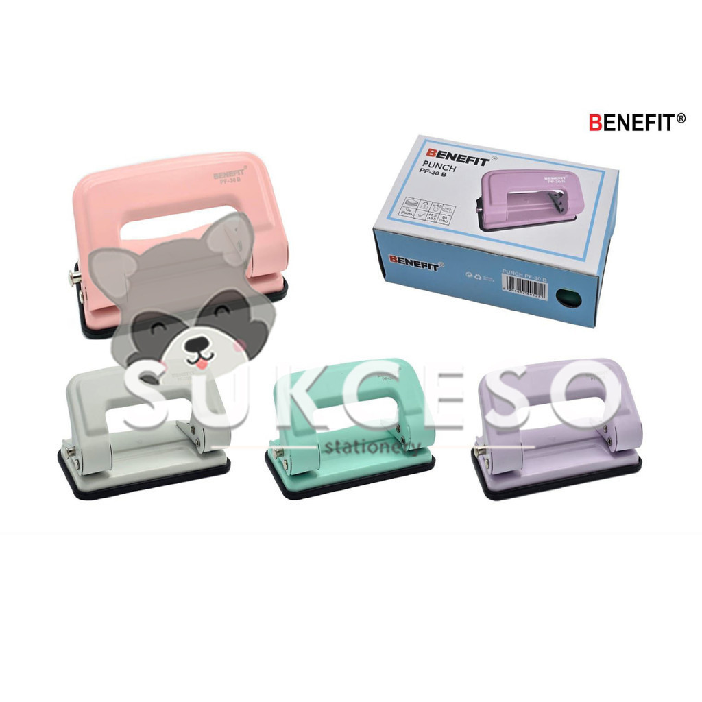 

Benefit Pembolong Kertas Porforator 2 Hole Punch PF-30B Murah