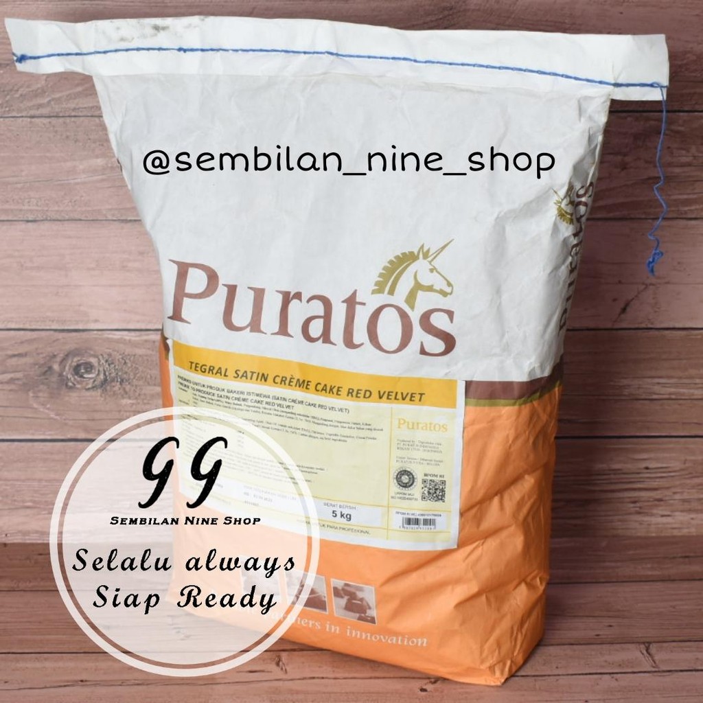 

Puratos RED VELVET Premix 5 KG TEGRAL SATIN CRÈME CAKE PRE MIXED
