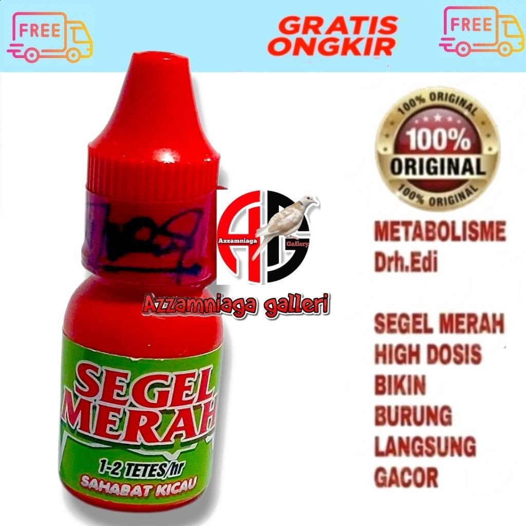 METABOLISME SEGEL MERAH METABOLISME DRH EDI BOEDI ORIGINAL  GARANSI