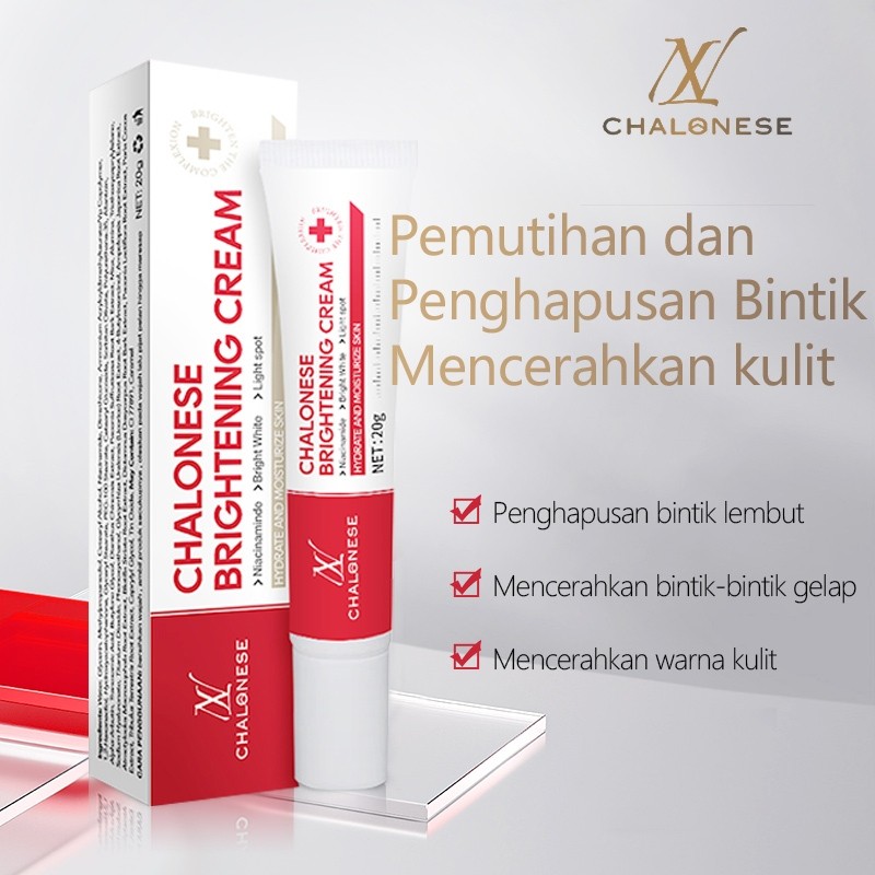BPOM CHALONESE Cream Pemutih Cream Wajah Anti Keriput Flek Hitam Anti Flek Penghilang Bekas Jerawat