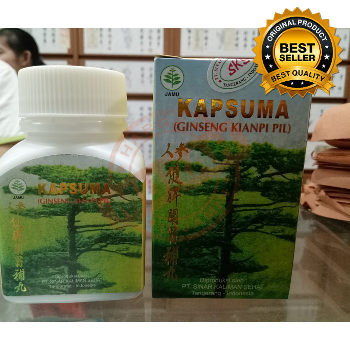 

DISKON SPESIAL!!! SIAP KIRIM! Kapsuma ginseng kianpi pil Bisa COD ~samsudin