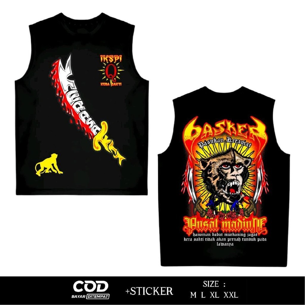 KAOS SINGLET IKSPI KERA SAKTI PASKER PUSAT MADIUN SINGLET IKSPI TERBARU - SINGLET IKSPI LAMBANG - SI