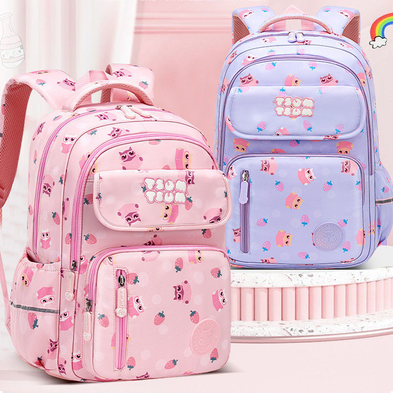 ALPI.YAH WWH49 Tas Anak Perempuan Sekolah TSUM TSUM Tas Ransel SD SMP Ransel kuat KTM
