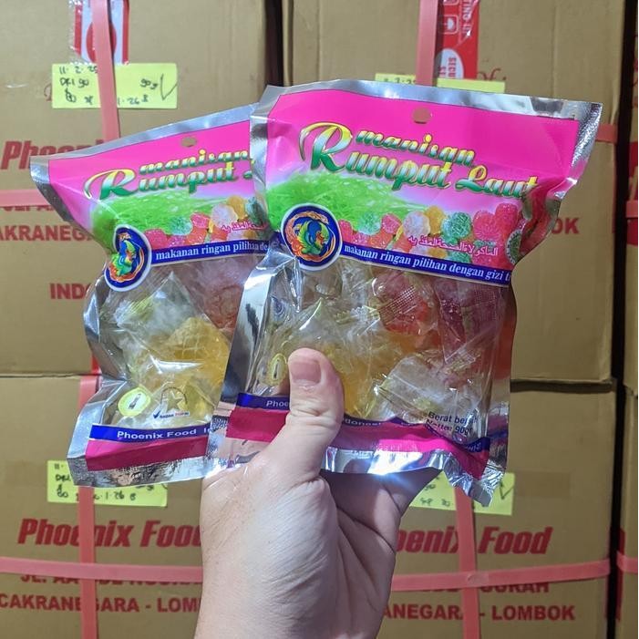 

NeW HALAL Paket Kinjo Dodol Manisan Rumput Laut Isi 2 Bungkus / Kinjo Jelly Viral / Oleh Oleh Khas Lombok