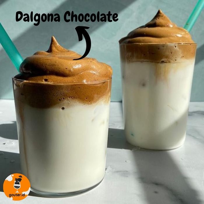 

TOPPING MINUMAN KEKINIAN KRIM COKLAT 250GR / BUBUK DALGONA COKLAT KRIM