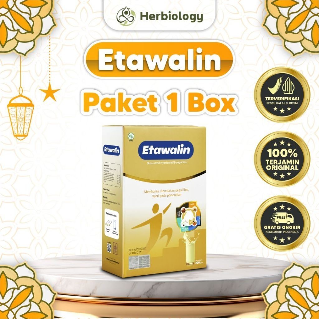 

Etawalin Susu Kambing Etawa Solusi Asam Urat dan Nyeri Sendi Official 1 Box