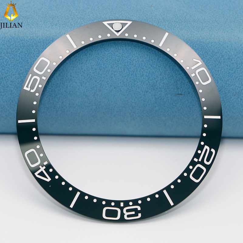 39.8*31.5mm Seamaster 300 Ceramic Watch Bezel Insert Fit 42mm Automatic Seamaster 300 Mod Watch Repa