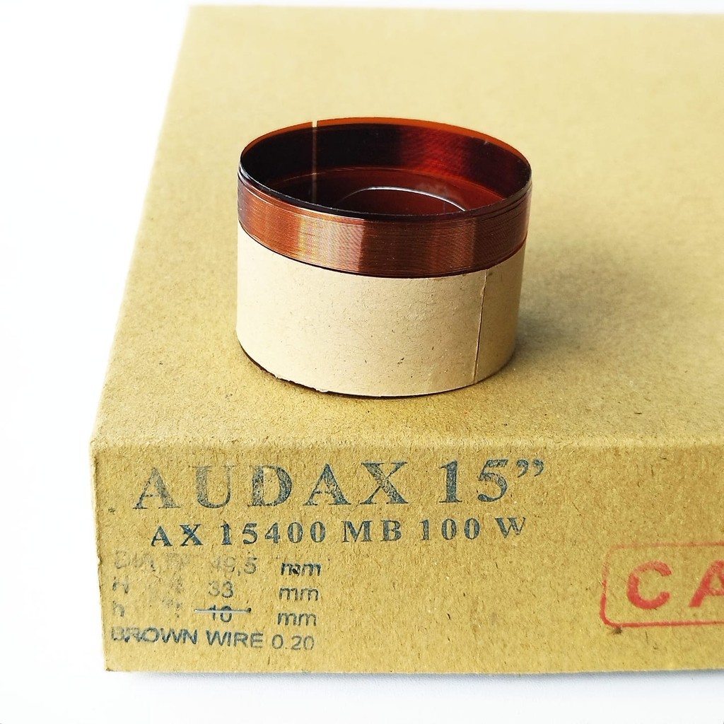 Spool Speaker 15inch Audax Capton AX15400 MB 100W