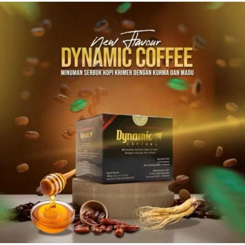 

KOPI DYNAMIC 1 BOX ISI 10 SACHET ORIGINAL