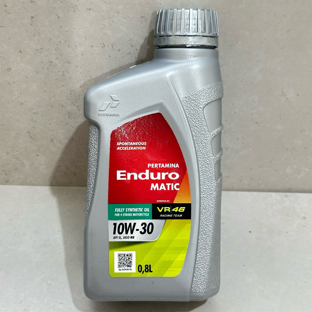 OLI PERTAMINA ENDURO MATIC 800 ML Oli Motor Matic Enduro 800ML