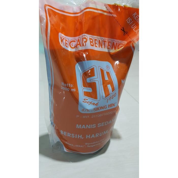 

Kecap SH Benteng Refil Ukuran 2000 ML