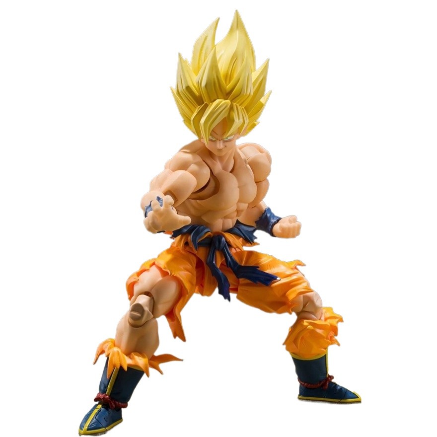 

Anime Dragon Ball Z Super Saiyan Goku Kakarot Movable SHF model.Desktop decoration collection handmade model.toy gift