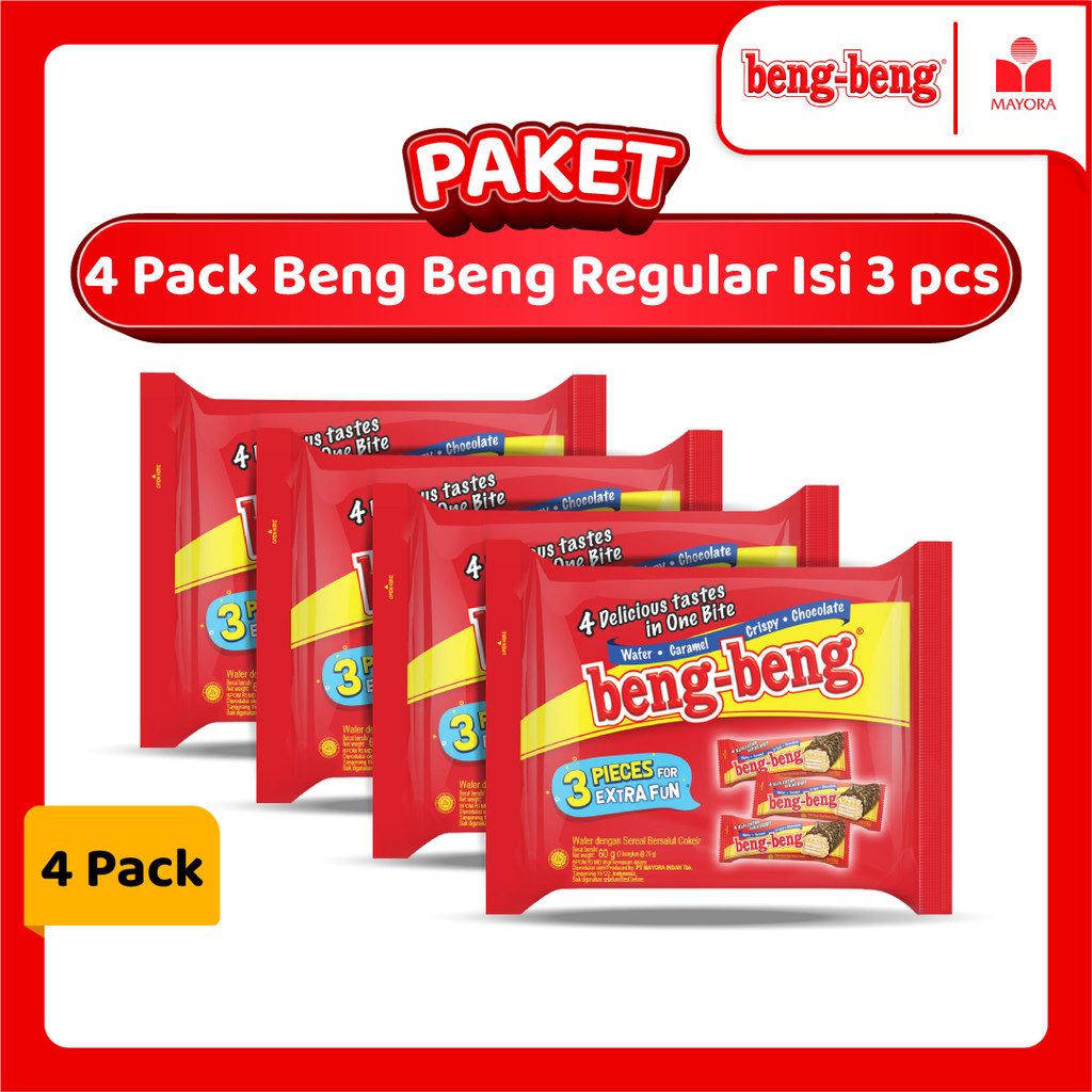 

Paket 4 Pack Beng Beng Regular Isi 3 Pcs