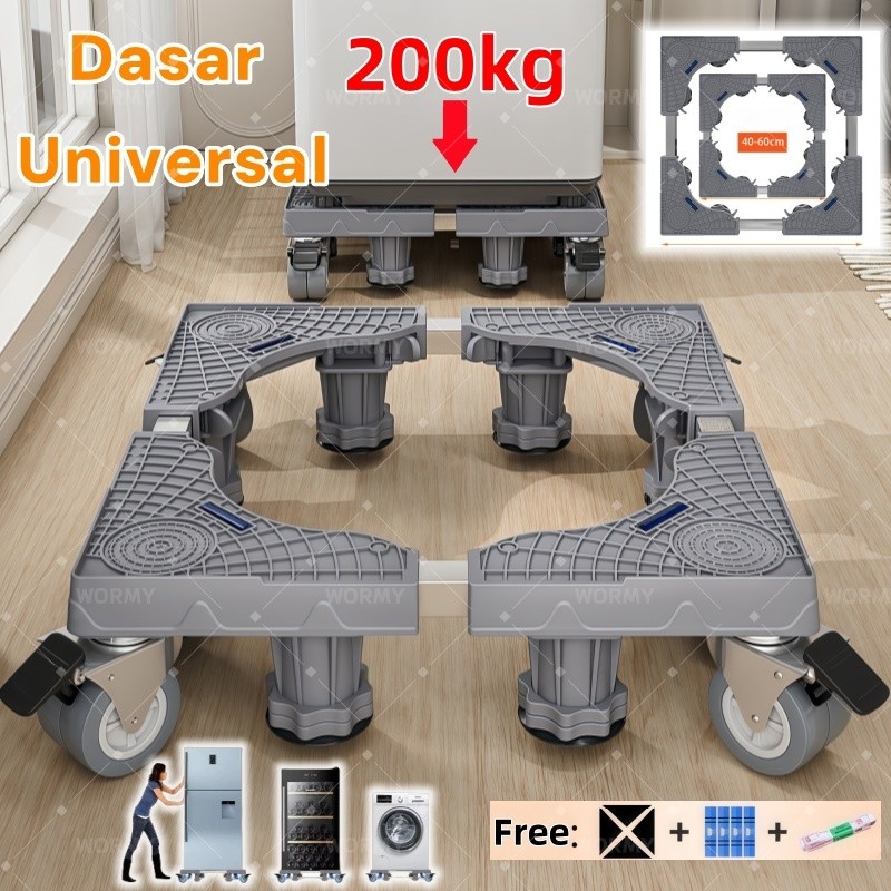 Alas Mesin Cuci Kaki Kulkas Alas Kaki Mesin Cuci Dudukan Mesin Cuci Roda Mesin Cuci