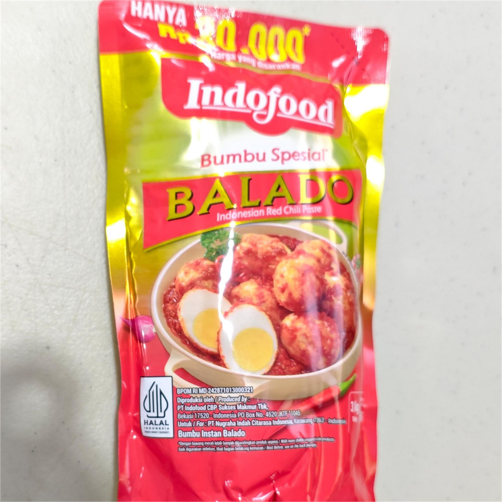 

Indofood Bumbu Spesial Balado 600 gr POUCH