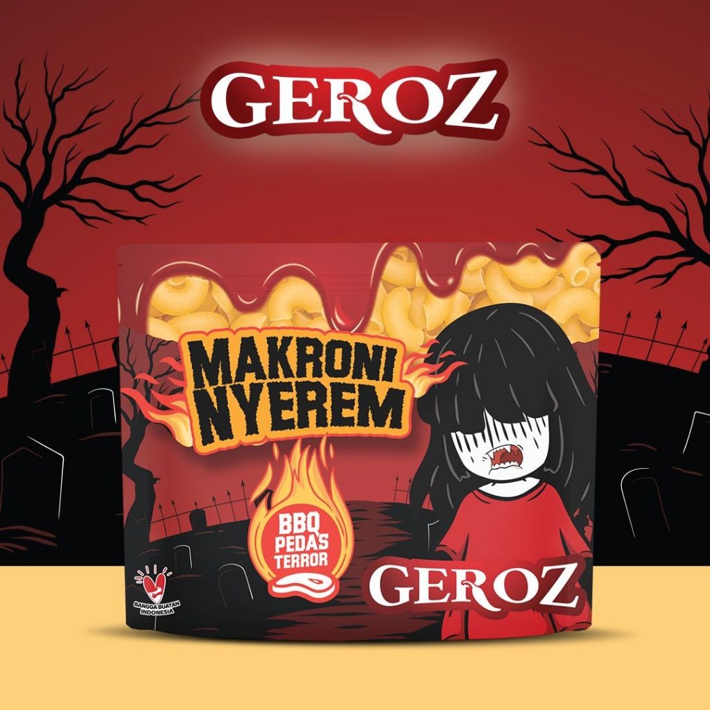 

azmud.shop Geroz - Makroni Nyerem - Rasa BBQ
