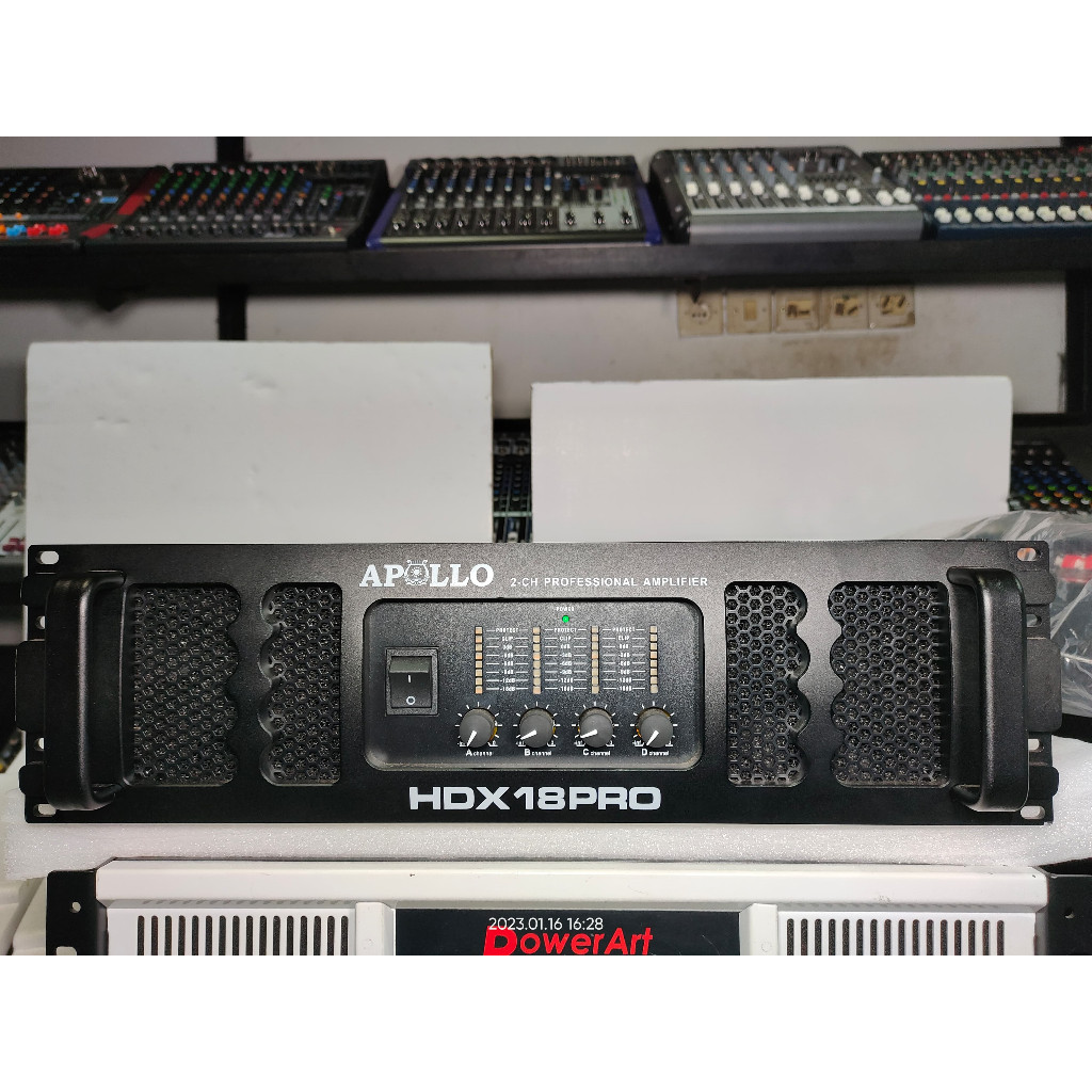 Power Profesional APOLLO HDX 18PRO original apollo barang berkualitas