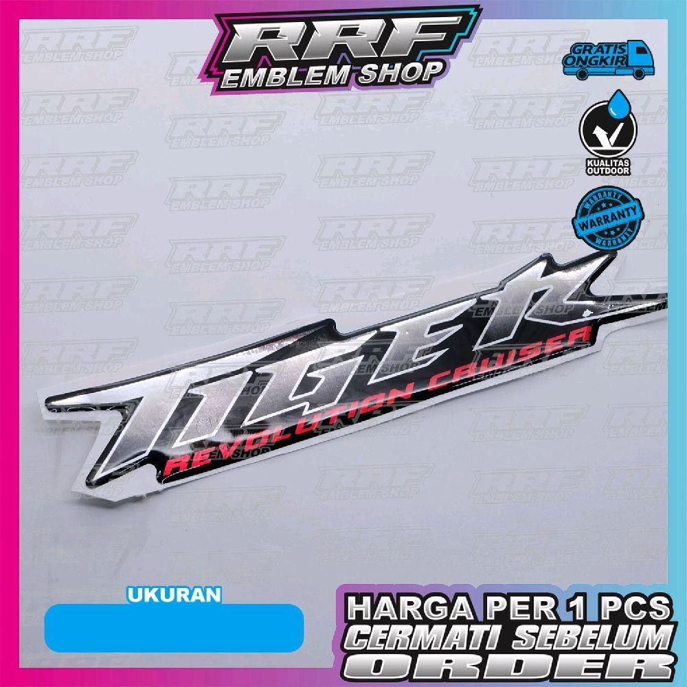 emblem timbul honda TIGER/ stiker logo honda TIGER