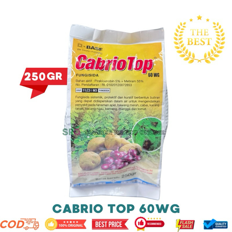 FUNGISIDA | CABRIO TOP 60WG 250GRAM CABRIO TOP//BASF