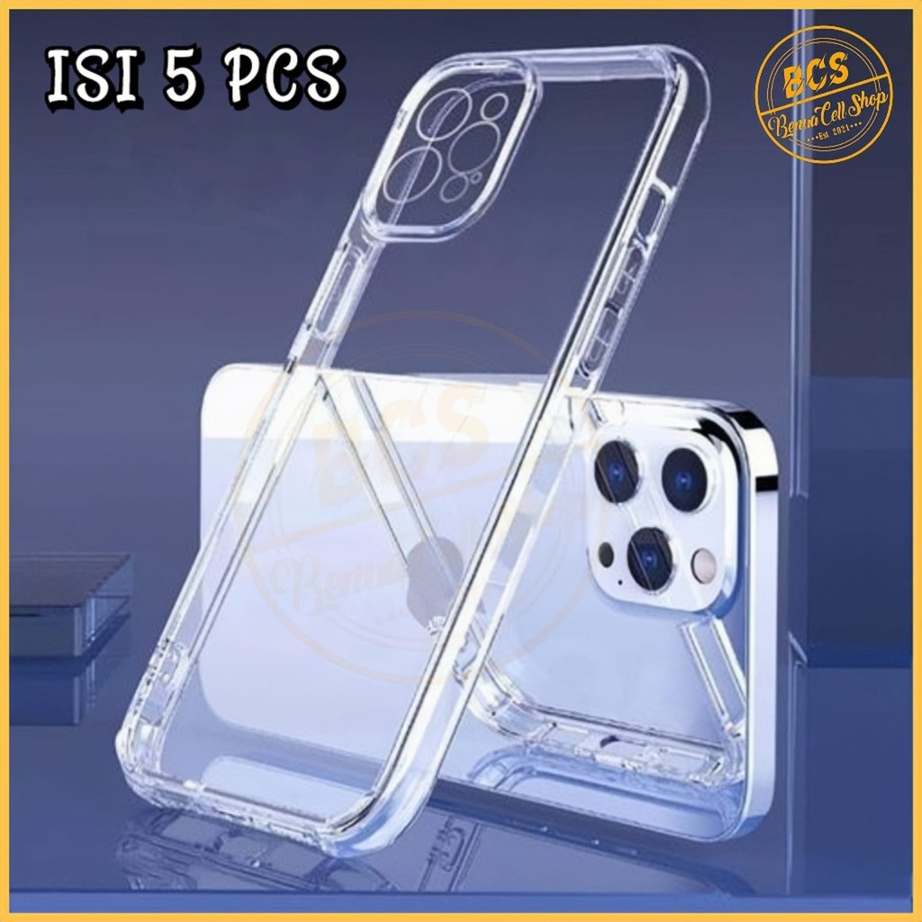 BCS - ISI 5 PCS SOFTCASE AIRBAG BENING SAMSUNG  J6 A6 2018 A7 2018 A8 2018 A8 PLUS A21S
