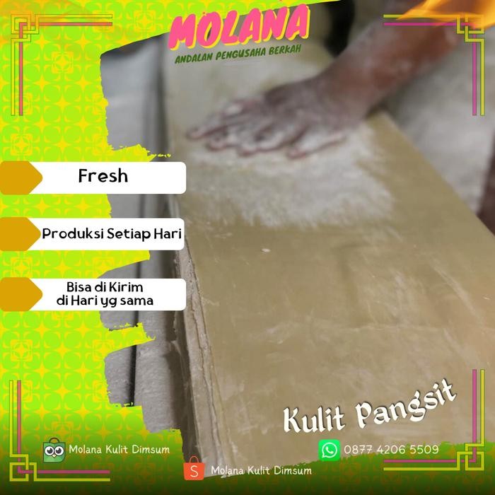 

Promo Kulit Pangsit Kiloan Halal 1 Kg - 8 cm