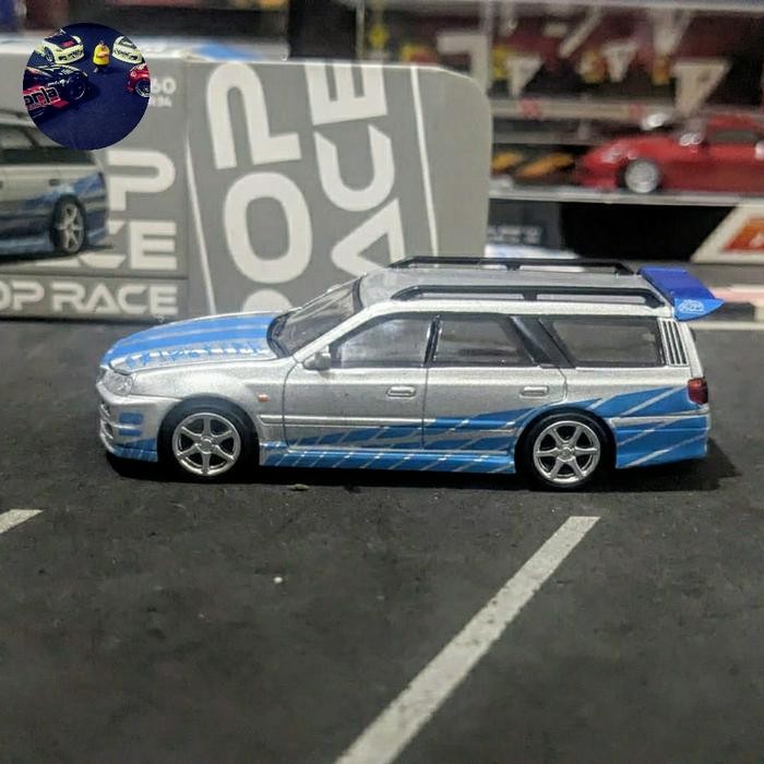 EX99... Diecast PopRace Pop Race Nissan Skyline GTR R34 Stagea Brian Livery