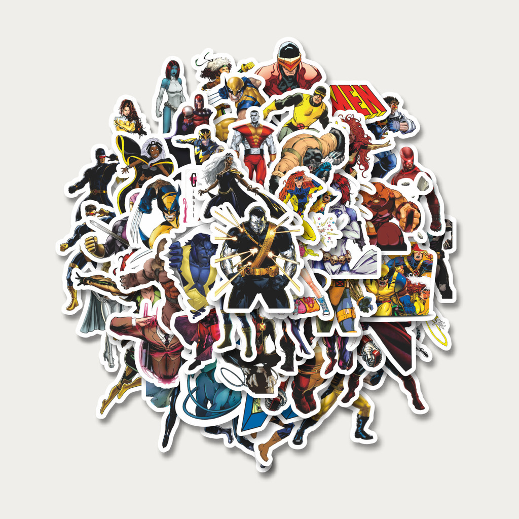 

Sticker Pack Stiker Marvel Series Character X MEN Kartun Mix | Sticker TUMBLR | Stiker LAPTOP KOPER HELM