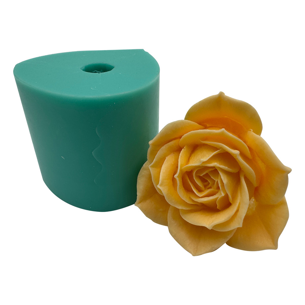 

3D Rose Flower Silicone Mold for Epoxy Resin Craft Aroma Gypsum,Handcrafted Soap Candle Wax,Decorated Chocolate Cake Making