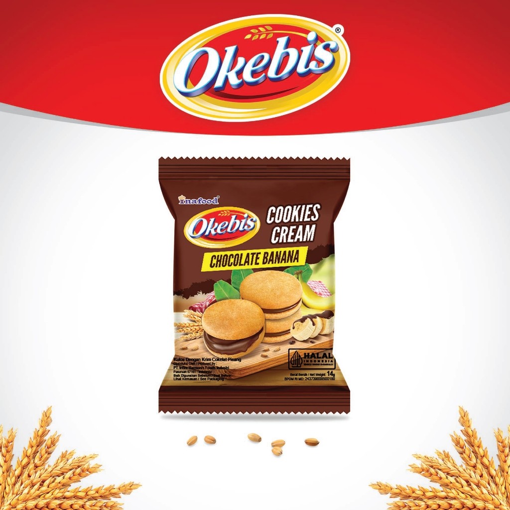 

Okebis Cookies Cream 120 (1 BANDED 20 PCS)