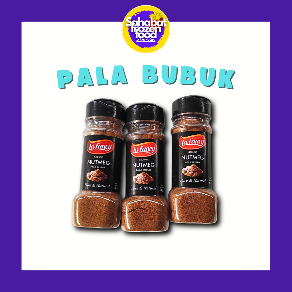 

Biji Pala Bubuk Kemasan Botol 60gr / La Fancy