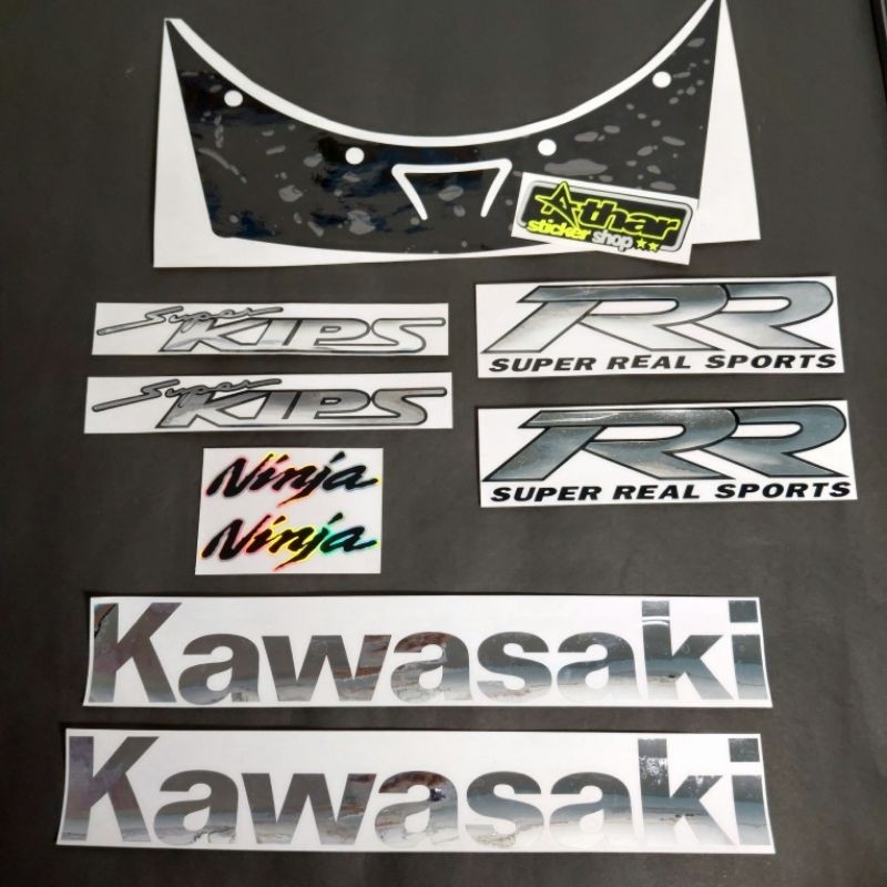 STRIPING NINJA RR OLD 150 CBU STIKER STRIPING ZX VARIASI NINJA ZX RR NINJA CBU