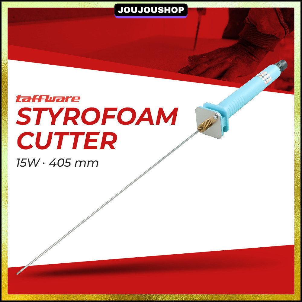 

Taffware Pemotong Busa Polystyrene Styrofoam Cutter 15W 405mm - CT25