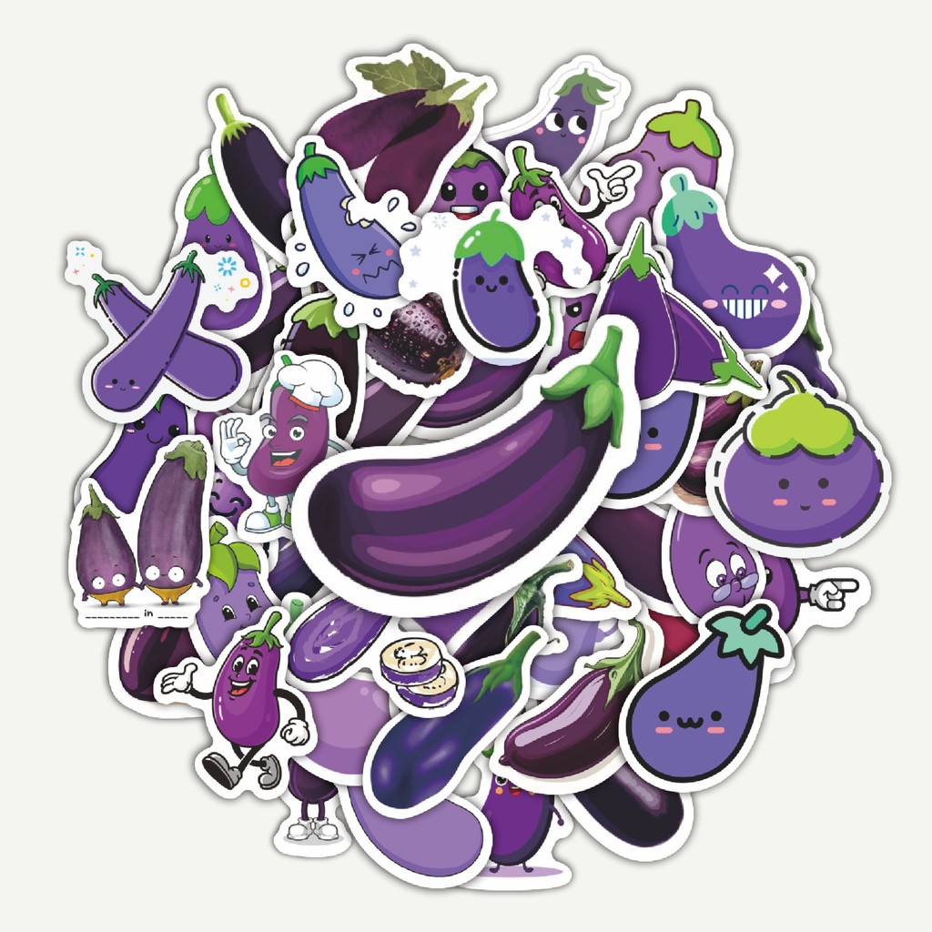 

Sticker Pack Stiker Tumbuhan Terong | Sticker TUMBLR | Stiker LAPTOP KOPER HELM