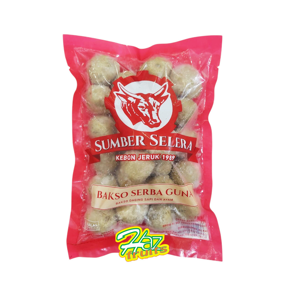 

Sumber Selera Bakso Sapi dan Ayam - Serbaguna Isi 25 pcs