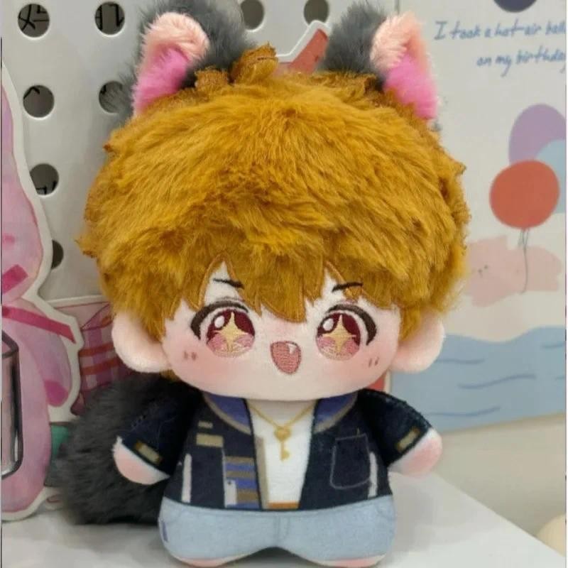 Anime Tears of Themis Cosplay Luke Pearce Adorable Print Starfish Body 10cm Plush Doll Backpack Pend