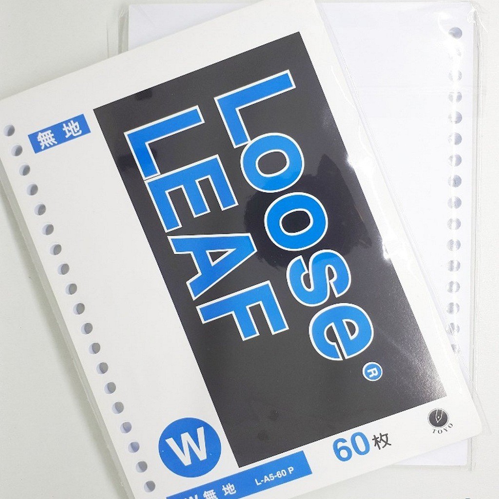 

Toyo Loose Leaf Polos A5 60 L-A5-60P