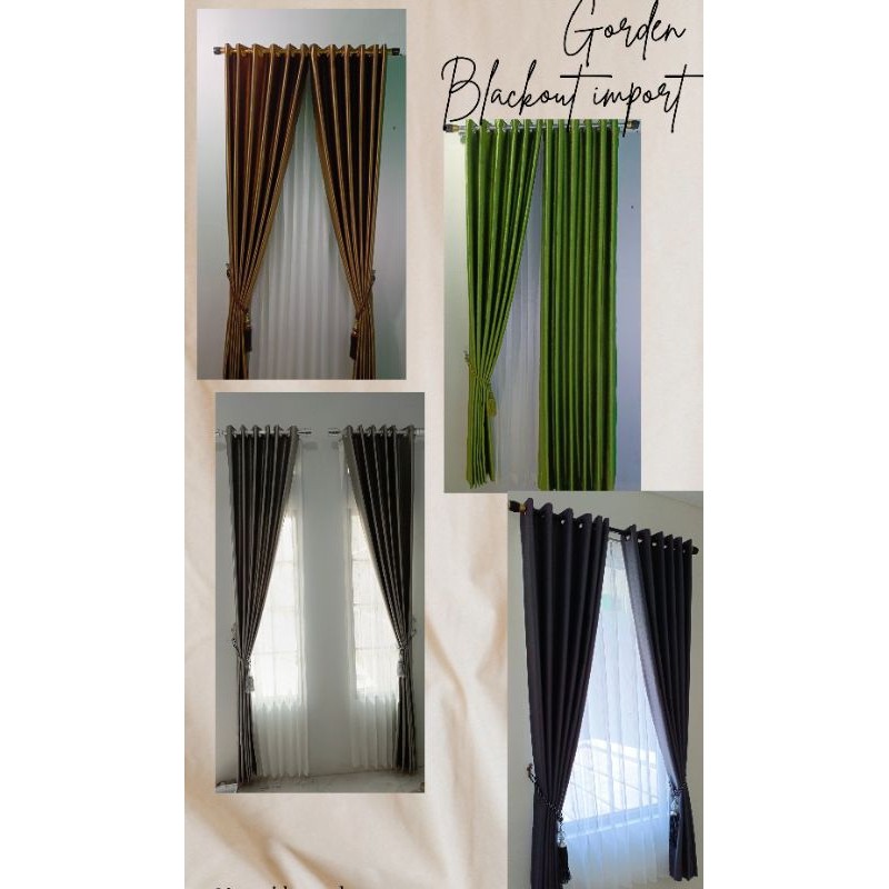 Gorden Blackout embos import tebal