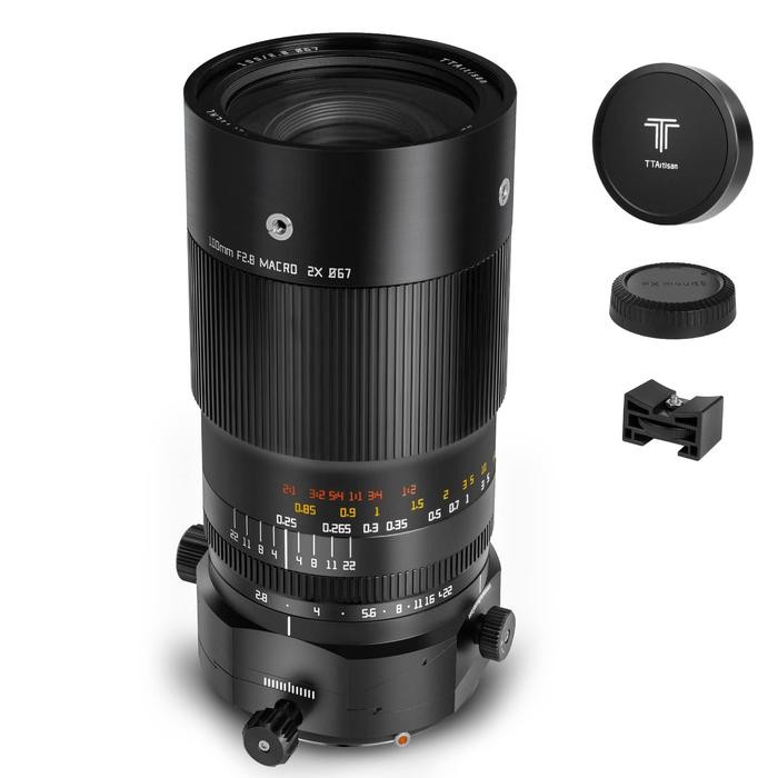 TTArtisan Tilt Shift 100mm f2.8 Macro 2X Sony E Fullframe 100 TS RESMI - FUJIFILM