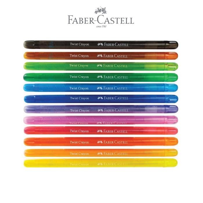 

Faber-Castell Krayon PutarTwist Crayon set 12 - -