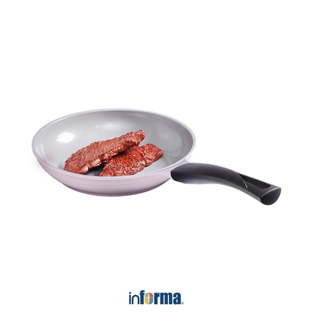 Informa Cheftop 24 cm Larose Wajan Penggorengan Aluminium Kuali Alat Masak Perlengkapan Masak Dapur 