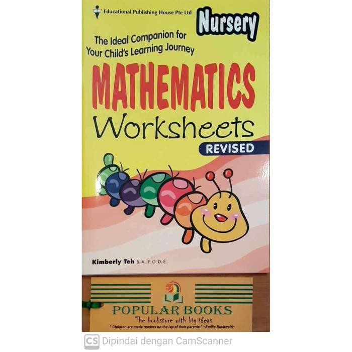 

Maths Worksheets Revised ( Nursery, Kindergarten 1, Kindergarten 2 ) - Nursery