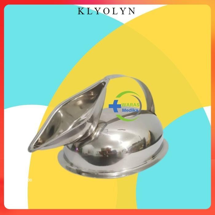 Pispot stainless Urinal Female/ Pispot Urinal Perempuan