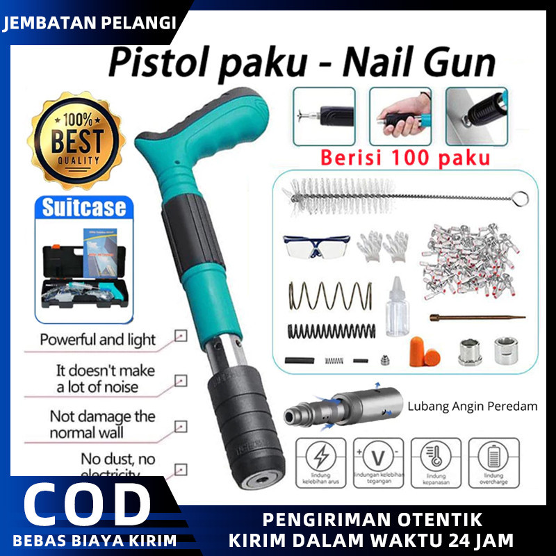 Alat Mesin Tembak Paku Beton / Paku Tembak Beton Baja / Alat Paku Tembak Beton / Paku Tembak Manual 