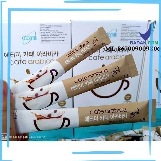 

Atomy Cafe Arabica 10 sachet | KOPI ATOMY | kopi arabika Original halal