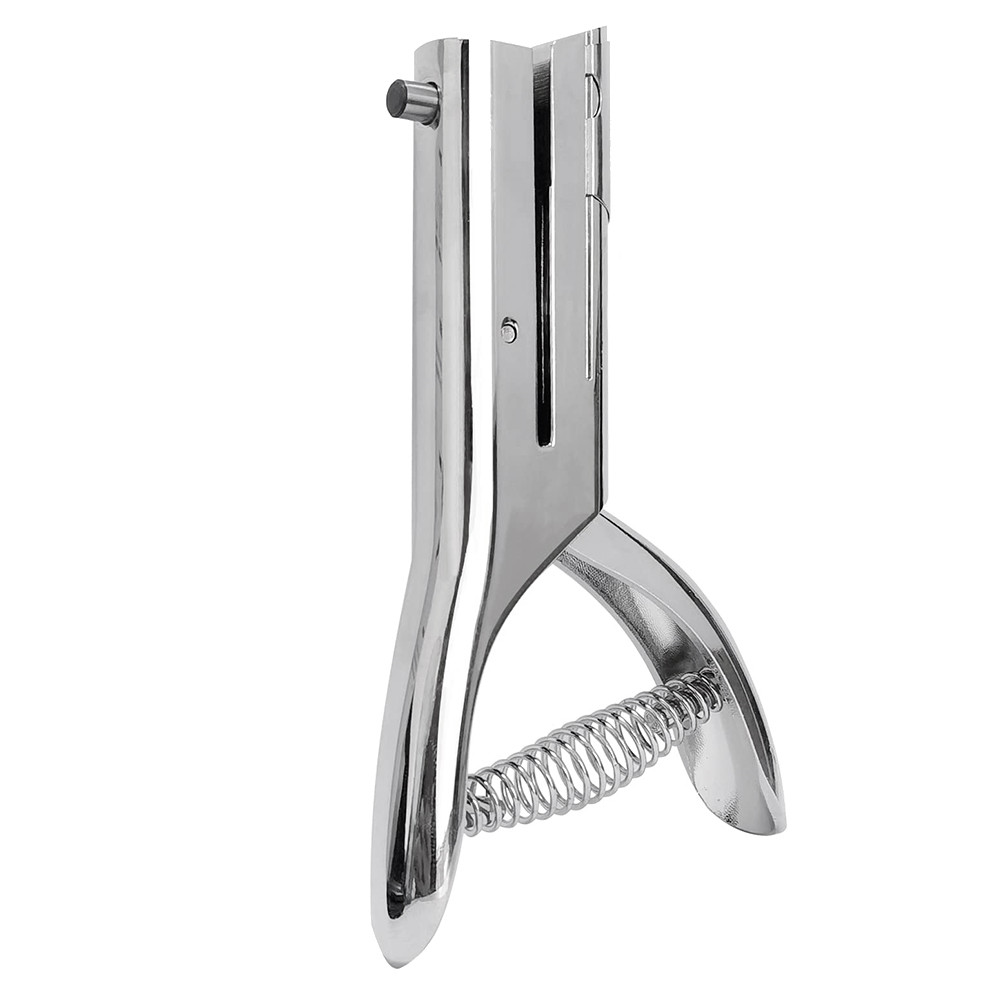 

Hole Punch 1/4 Inch Heavy Duty Hole Punch Paper Card Portable Handheld Long 2 Inch Reach Deep (6Mm)