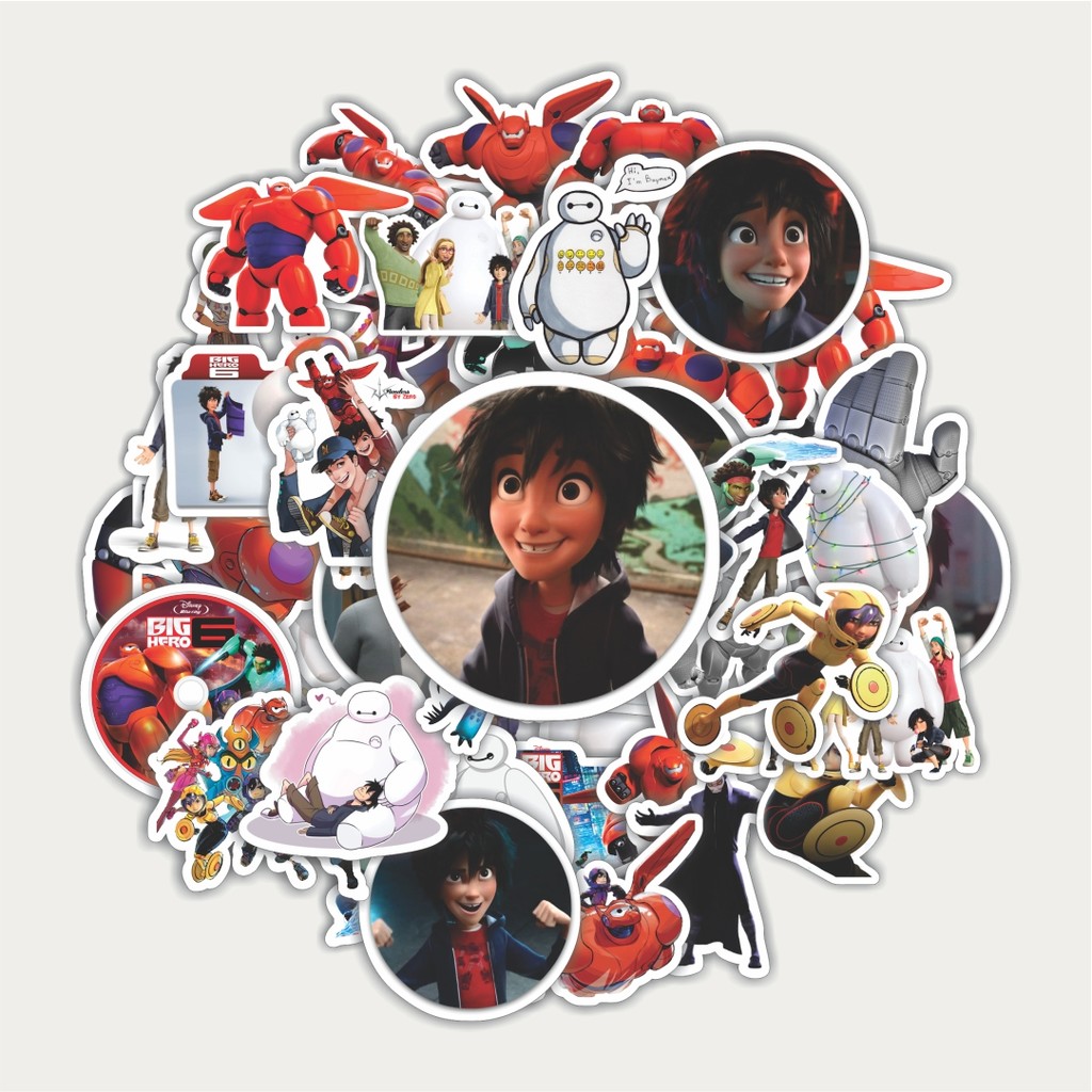 

Sticker Pack Stiker Disney Series Big Hero 6 Karakter Mix 1 | Sticker TUMBLR | Stiker LAPTOP KOPER HELM