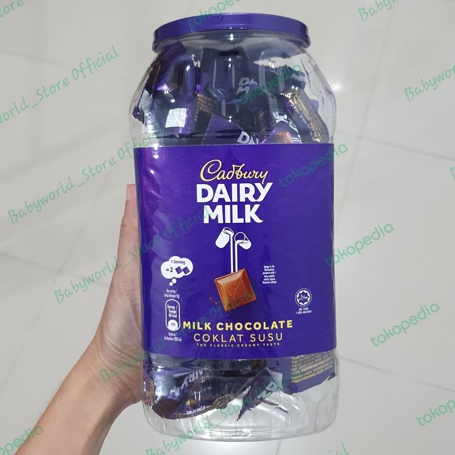 

Cadbury Dairy Milk Chocolate Coklat Toples Import 405gr