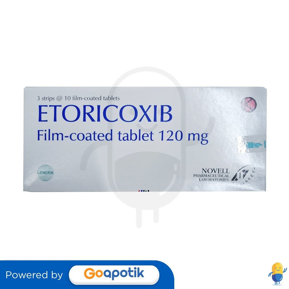 Etoricoxib Novell 120 Mg Box 30 Tablet